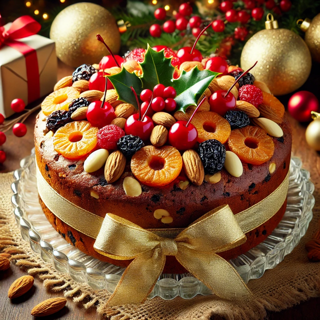 Julefruktkake