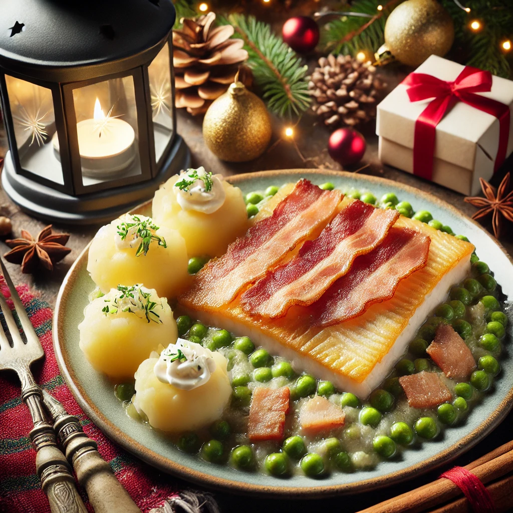 Lutefisk og ertestuing